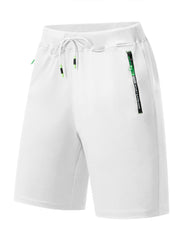 Men's Loose Sports Shorts with Zipper Pocket