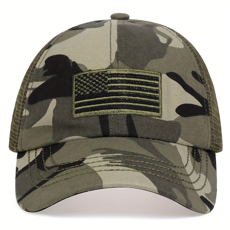 Tactical Embroidery Trucker Hat Unisex Baseball Cap