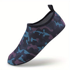 Women's Camo Graphic Water Shoes Lightweight Outdoor Creek Shoes