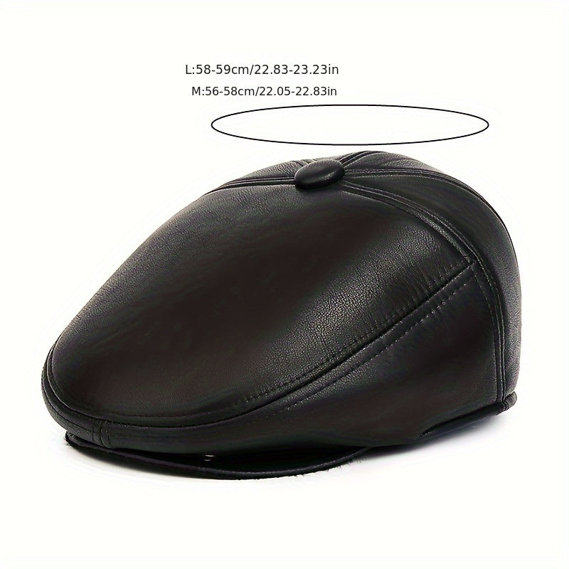 Warm Lightweight Beret Hat for Elderly
