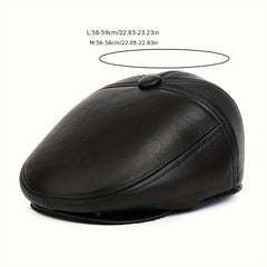 Warm Lightweight Beret Hat for Elderly