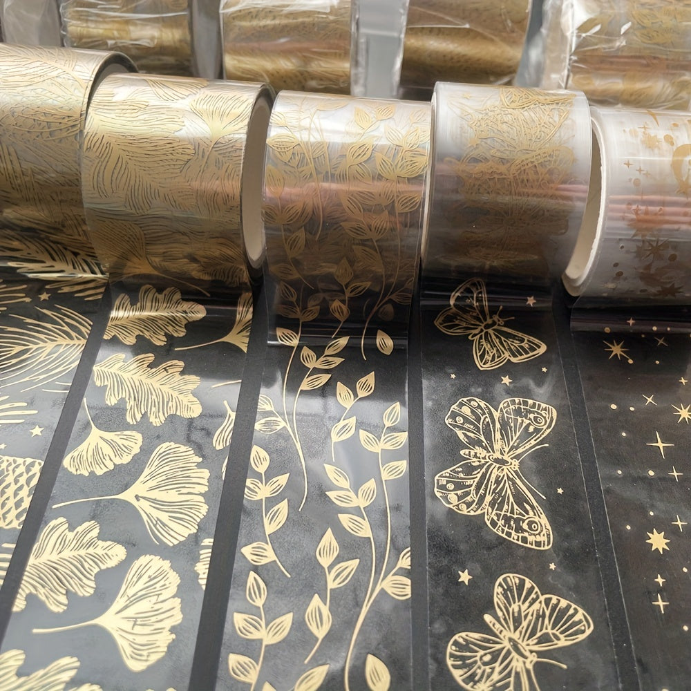 PET Transparent Bronzing Hand Account Tape Jewelry Metal Glue