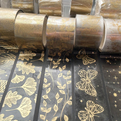 PET Transparent Bronzing Hand Account Tape Jewelry Metal Glue
