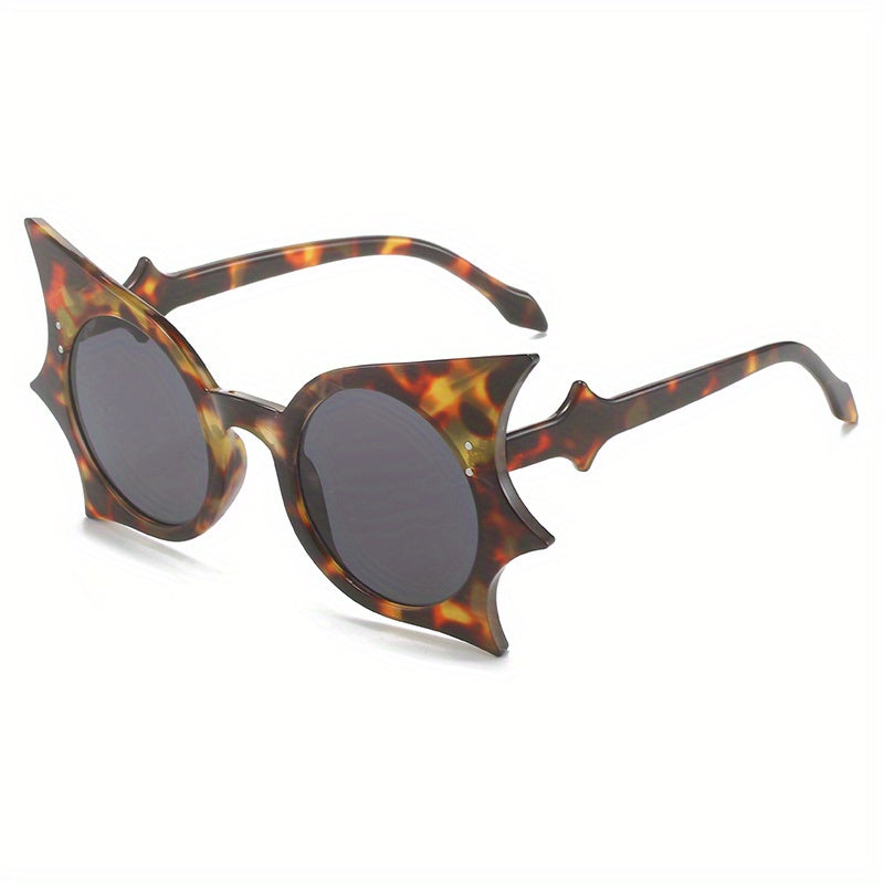 Y2K Bat Wings Sunglasses Jelly Decorative Glasses