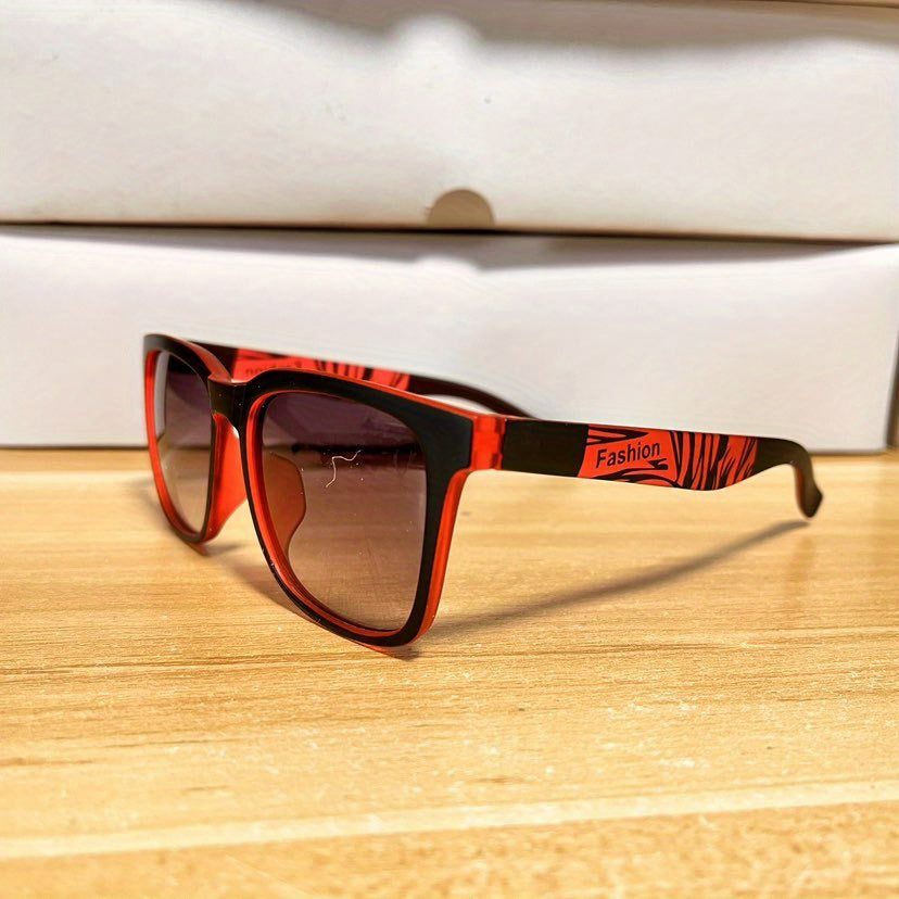 Boys Square Frame Sunglasses - Outdoor Sun Protection
