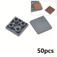 50pcs Smooth 2X2 Inverted Building Blocks DIY Toy Bricks Compatible 11203
