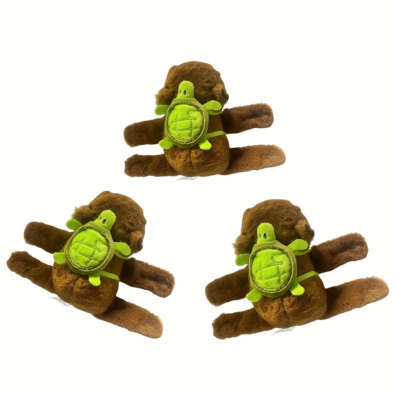 Capybara Plush Doll with Turtle Backpack