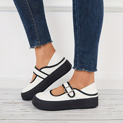 Women's Platform Mary Jane Non Slip Loafers