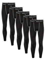 Men's Compression Pants Active High Stretch Trousers For Fitness Workout