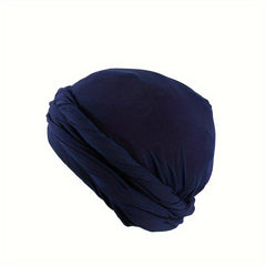 Vintage Twist Head Wrap Durag Ethnic Style Turban Men
