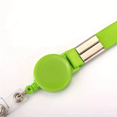 Retractable Card Sleeve w/ Lanyard & Wrist Strap 59.06" Length