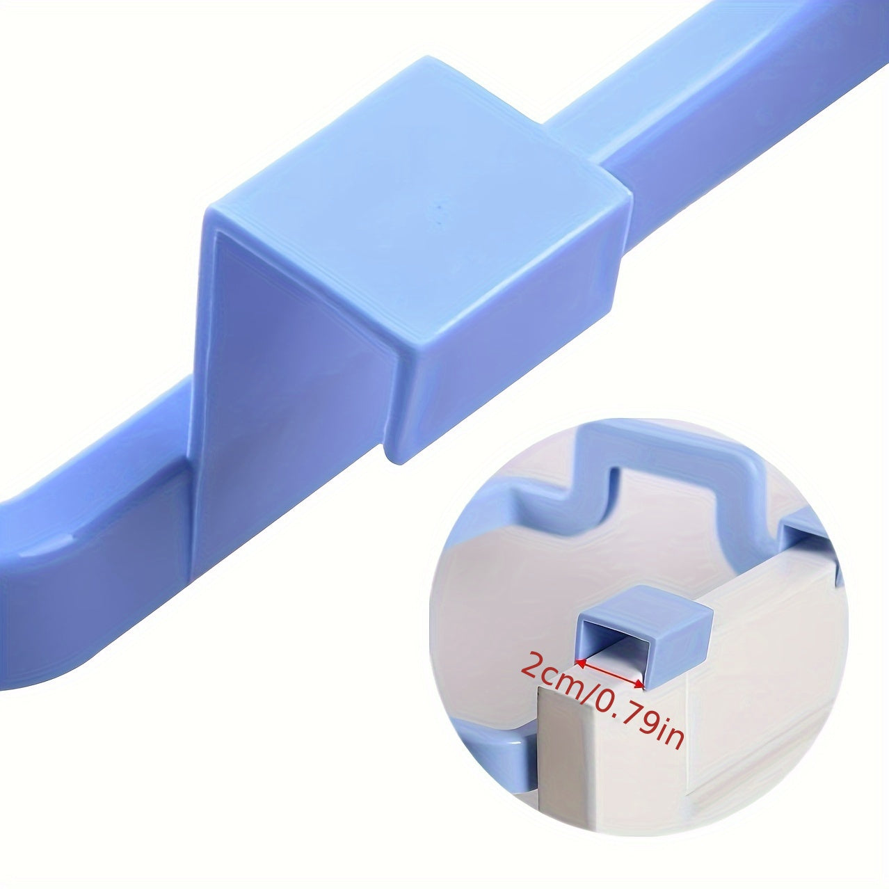 Garbage Bag Holder for Kitchen Pantry - Reusable Plastic Rack
