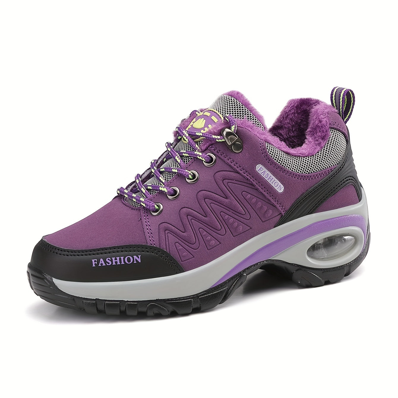 Women's Warm Hiking Shoes Non slip Breathable Winter Athletic Shoe