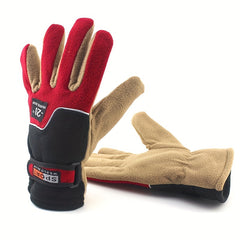 Winter Warm Fleece Full Finger Gloves for Skiing Cycling