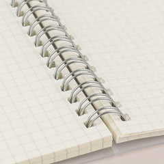 A5 Coil Notebook Blank Grid Journal Pack