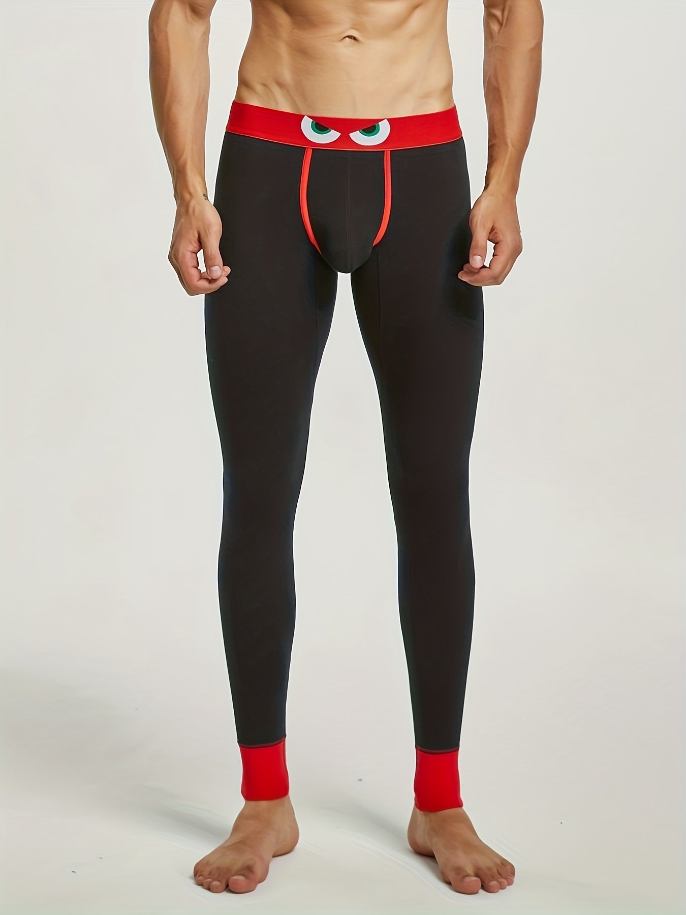 Men's Leggings Active Quick Dry Mid Stretch Base Layer Sportswear