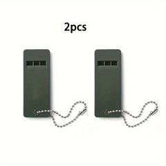 2pcs Outdoor Whistle Lifesaving Whistle High Frequency Fishing Accessorie