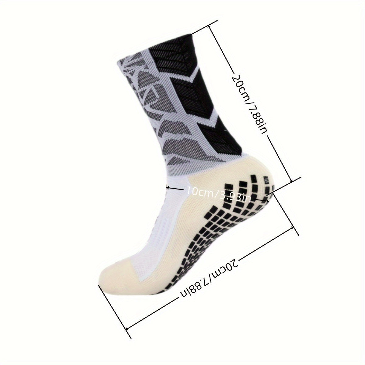 6 Pairs Men's Mid Crew Sport Socks Sweat-absorbing Comfy Breathable Socks
