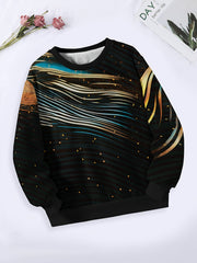 Girls Boys Long Sleeve Crew Neck Sweatshirt for Sports Gift