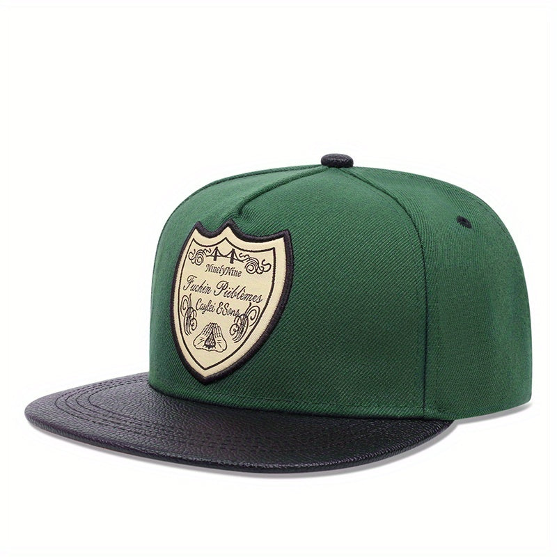 Brim Green Men's Hip Hop Hat