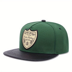Brim Green Men's Hip Hop Hat