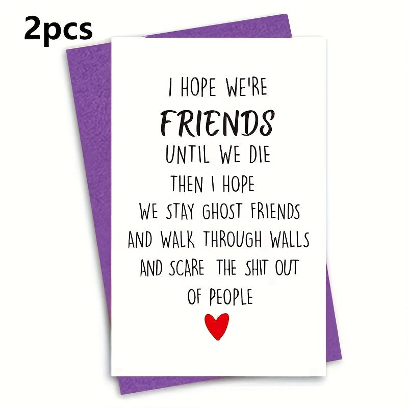Funny Birthday Card For Friends - Hilarious Birthday Card For Men & Women