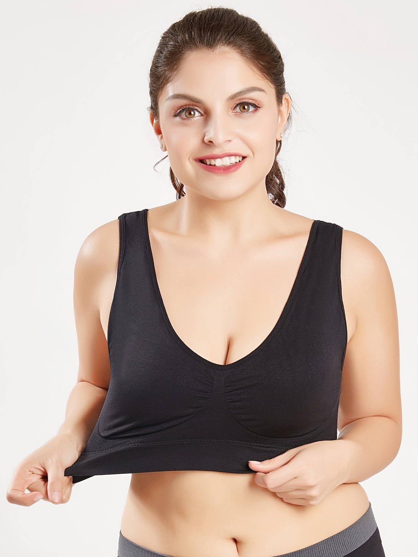Full Coverage Push Up Breathable Bra