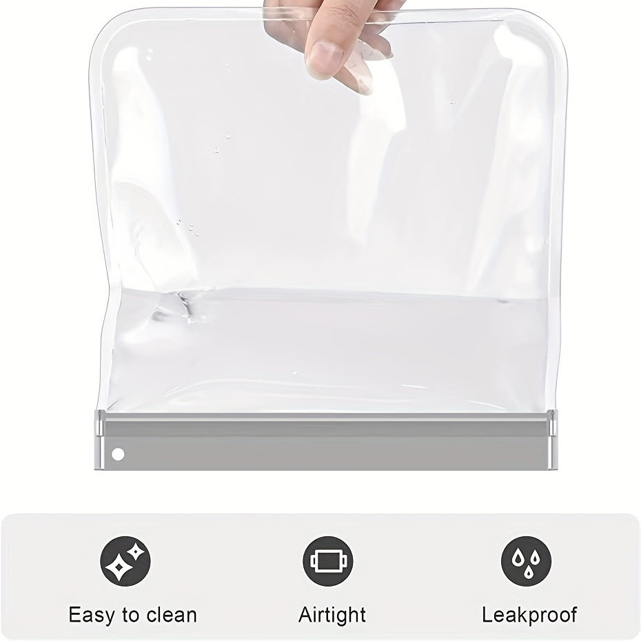 Transparent Travel Toiletry Bag Zipper Travel Storage Bag Cosmetics Bag