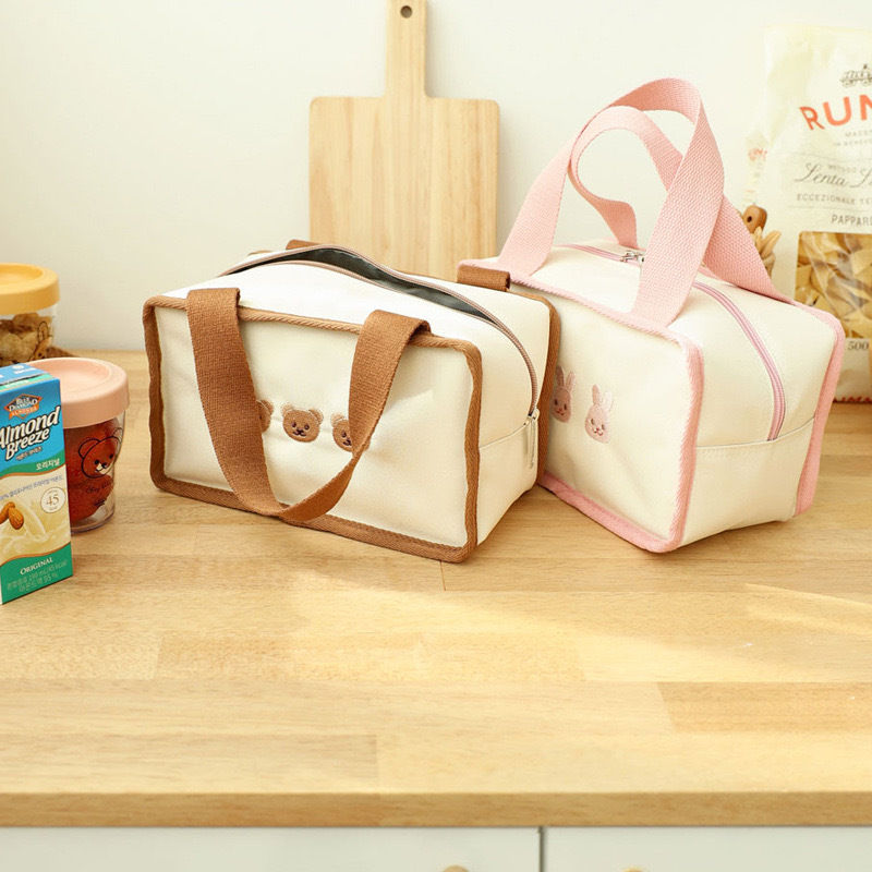 Portable Mommy Bag Lightweight Canvas Mother And Baby Bag