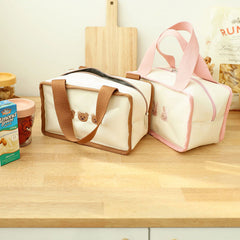 Portable Mommy Bag Lightweight Canvas Mother And Baby Bag