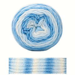 40 Acrylic 60 Polyester Soft Cake Thread Yarn for Crocheting and Knitting