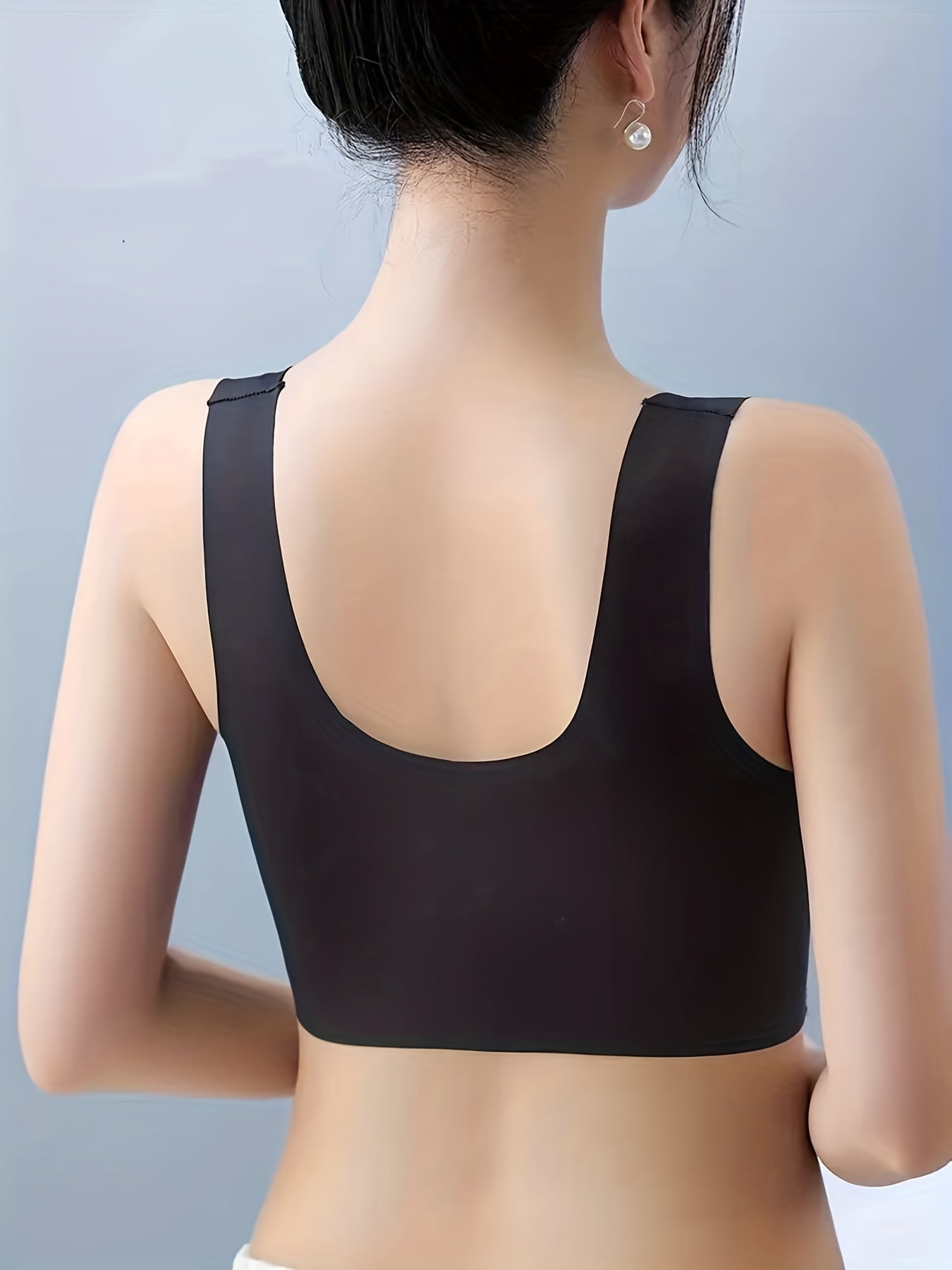 3pcs Lace Wireless Bras Push Up Seamless Bra Women's Lingerie
