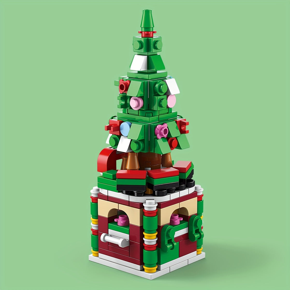 DIY Christmas Tree Building Blocks Educational Toy