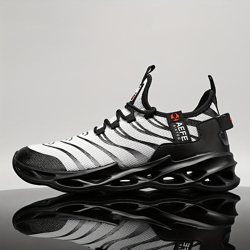Men's Slip on Blade Sneakers Odor Resistant Athletic Shoes