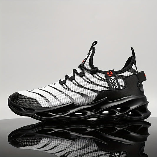 Men's Slip on Blade Sneakers Odor Resistant Athletic Shoes