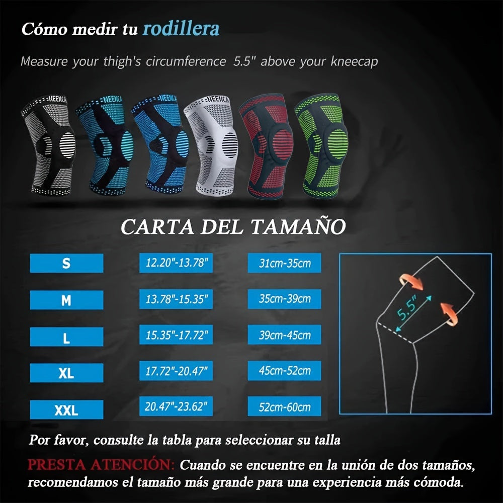 Unisex Sports Knee Pads For Running Basketball Football Knee Sleeve