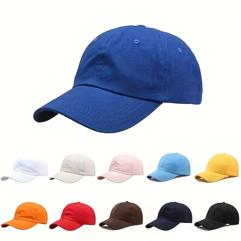 Casual Baseball Cap Unisex Hip Hop Couple Dad Hats Lightweight Sun Hats