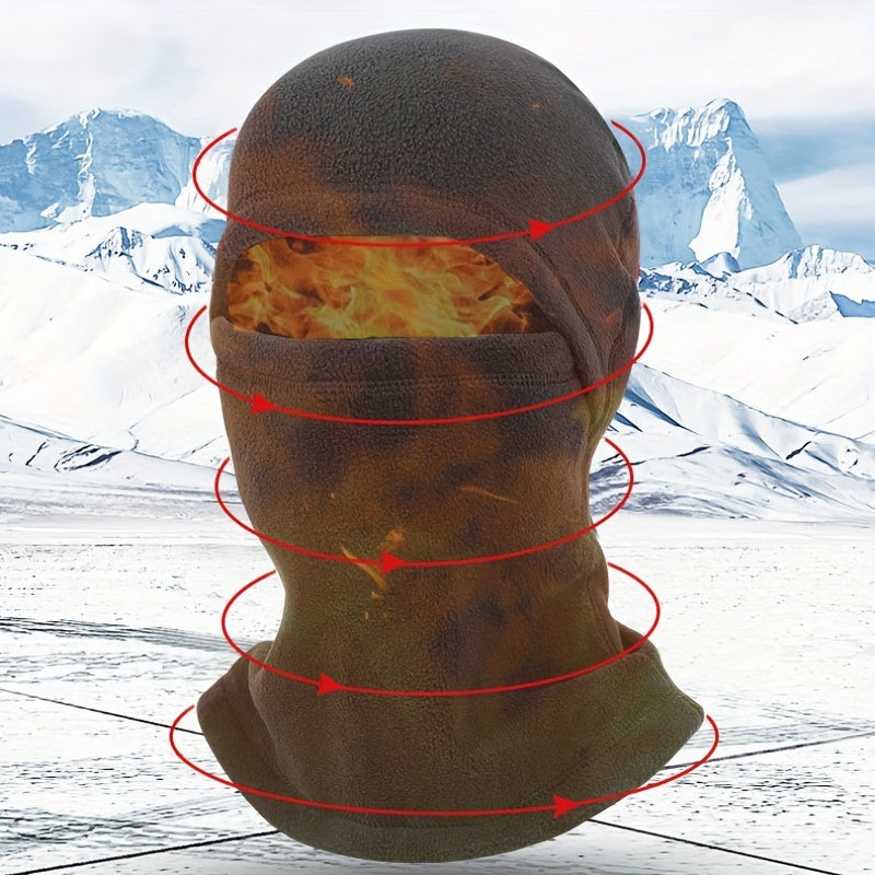 Heavyweight Fleece Balaclava Mask for Extreme Cold Weather