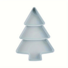 4pcs Christmas Tree Appetizer Tray for Home Office