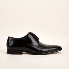 Men's Brogue Derby Shoes Cap Toe Dress Shoes Business Formal Wedding