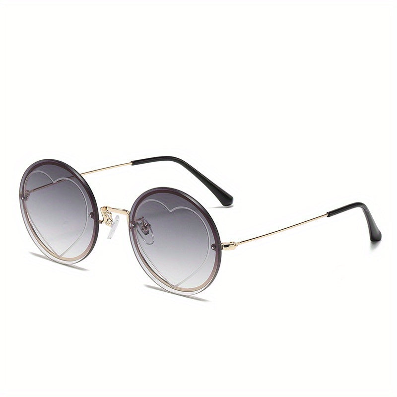 Y2K Heart Gradient Sunglasses UV400