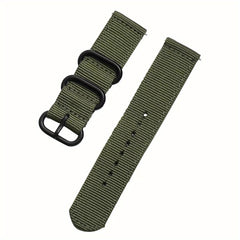 Soft Green Double Layer Nylon Smart Watch Strap