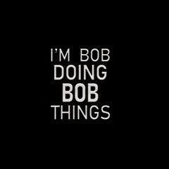 Bob Doing Bob Things Baseball Cap, Breathable Dad Hat