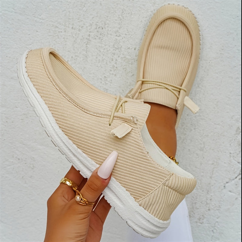 Women's Slip-On Casual Sneakers Breathable Low Top Comfortable Walking Shoes
