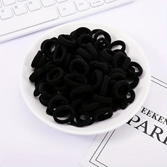 20pcs Solid Hair Band Elastic Hair Band Hair Accessories Casual Hair Ties