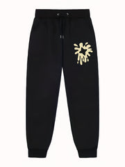 Men's Print Joggers Stretch Waist Sweatpants