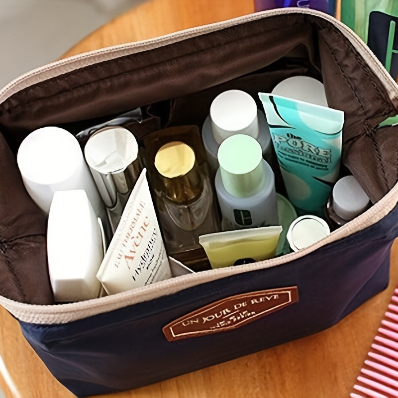 Portable Nylon Makeup Cosmetic Pouch Toiletry Case Storage Holder