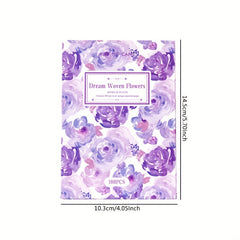 100sheets Lightweight Paper Retro Material Paper Book Book Of Plants Series