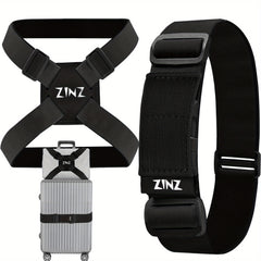2PCS Luggage Bag Elastic Strap Adjustable Bag Strap Travel Accessories