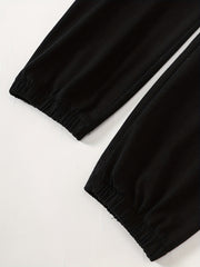 Girl's Heart Hoodie & Sweatpants Set Casual Outfits Kids Clothes